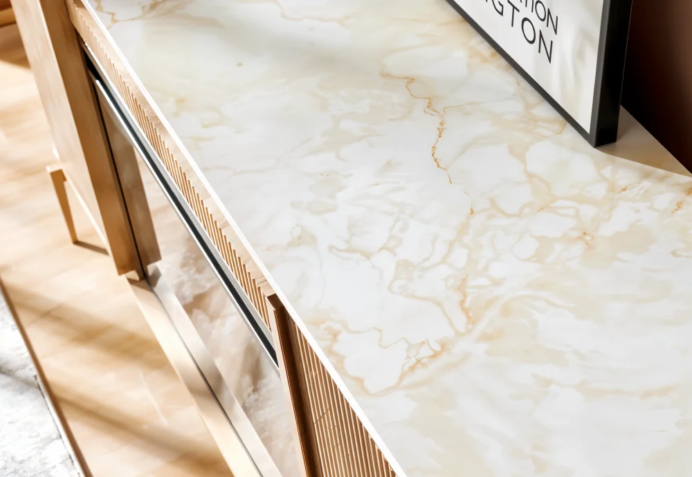 tv stand with electric fireplace insert